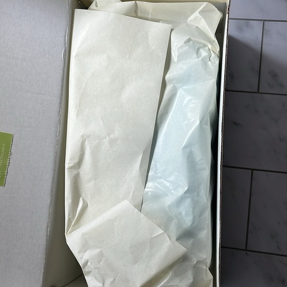 NIB Beach Slides by J/SLIDES Sz8 Turquoise/Yellow SQUISH - Picture 8 of 10